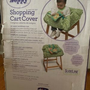 Chicco Boppy shopping cart high chair cover